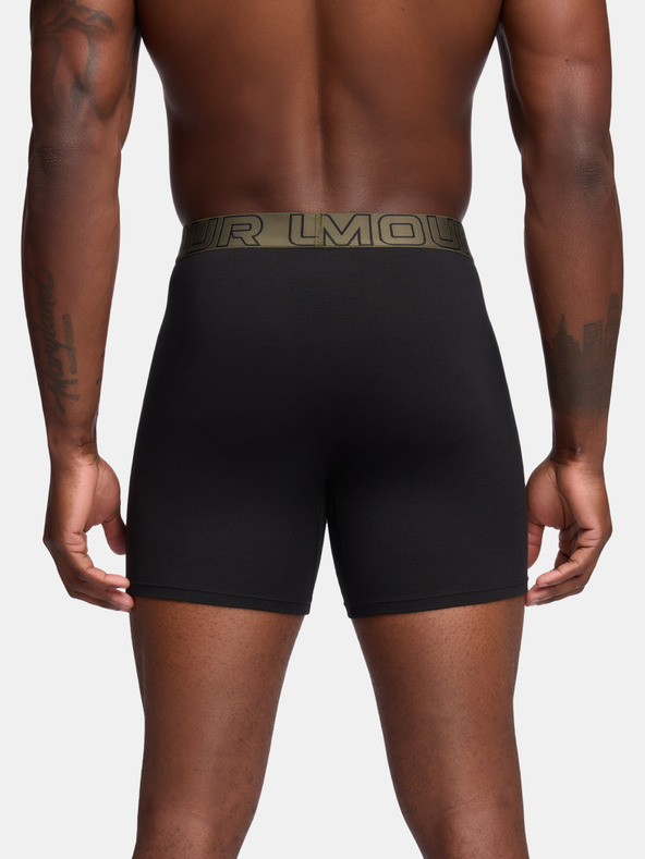 Under Armour Pánské boxerky Under Armour M UA Perf Cotton 6in (3ks)