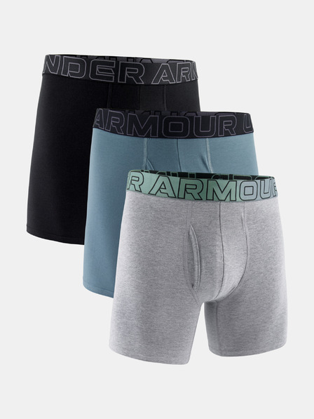 Under Armour Pánské boxerky Under Armour M UA Perf Cotton 6in (3ks)