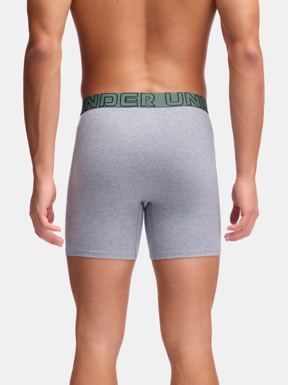 Under Armour Pánské boxerky Under Armour M UA Perf Cotton 6in (3ks)