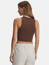 Under Armour Dámské tílko Under Armour Seamless Cotton Hand Tank-BRN