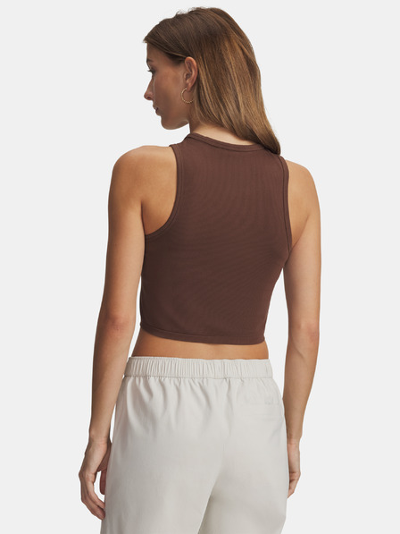 Under Armour Dámské tílko Under Armour Seamless Cotton Hand Tank-BRN