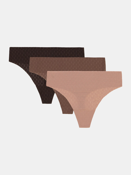 Under Armour Dámské tanga Under Armour UA Pure Stretch Mesh (3ks)