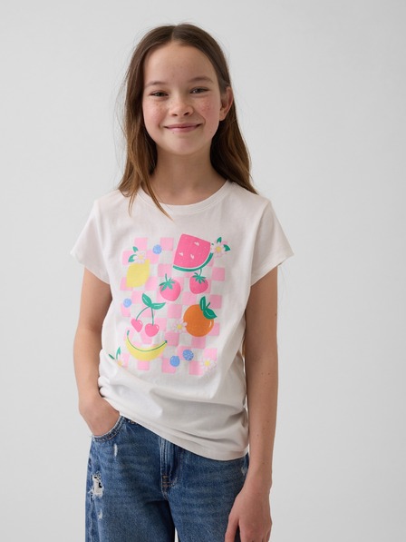 GAP Dětské tričko s potiskem Gap