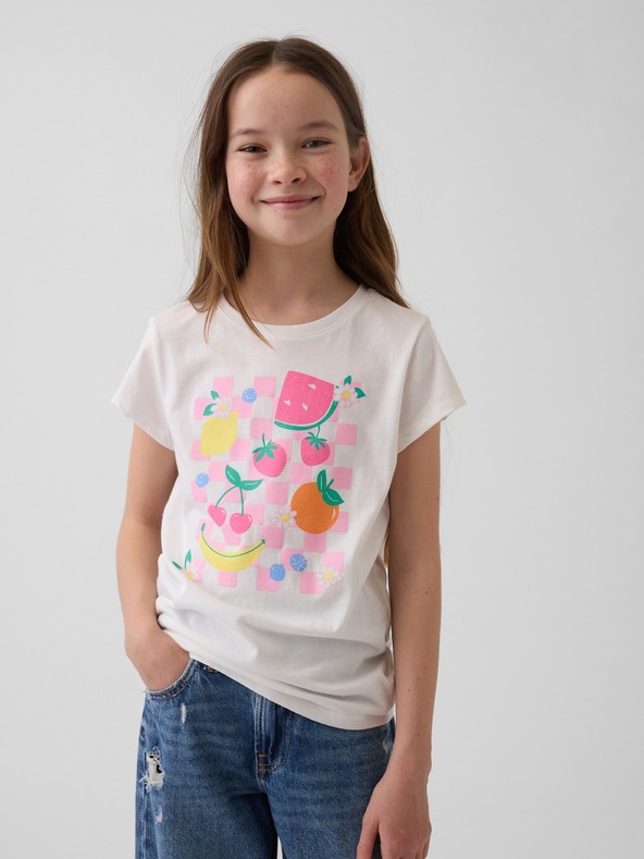 GAP Dětské tričko s potiskem Gap