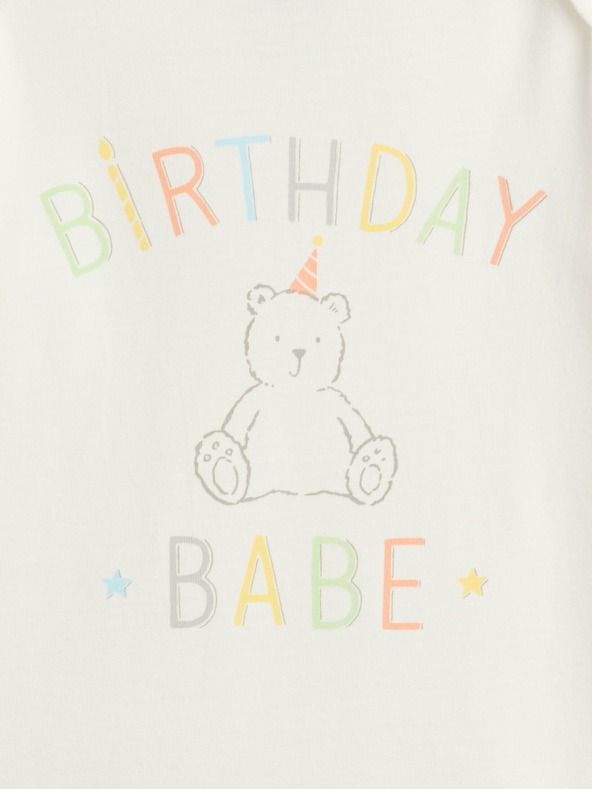 GAP Baby body s potiskem GAP