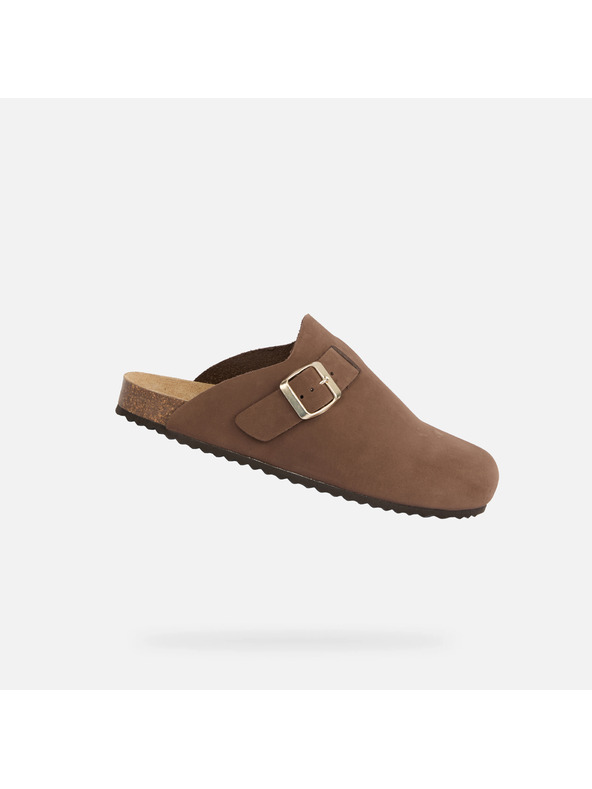 Geox Hnědé dámské sandály Geox Brionia