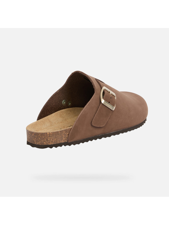 Geox Hnědé dámské sandály Geox Brionia