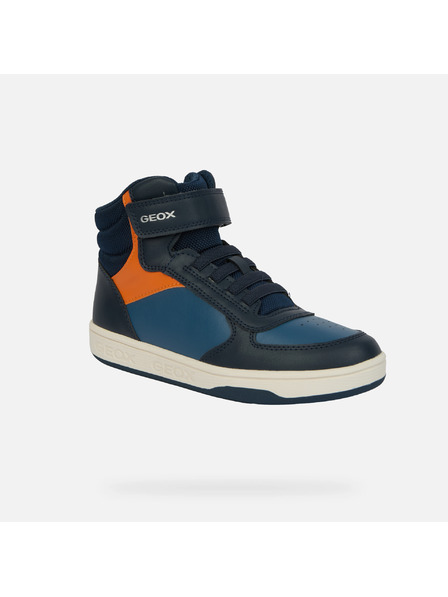 Geox Tmavě modrá chlapecká kotníková obuv Geox Maltin