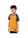 Horsefeathers Dětský bike dres Spike - sunflower/indigo