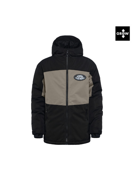Horsefeathers Dětská bunda Juno - black/taupe