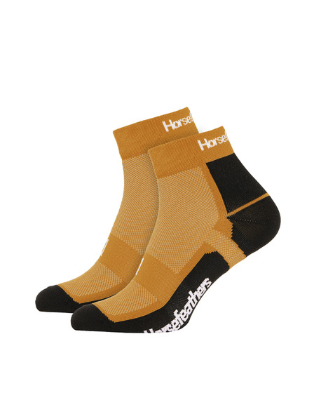 Horsefeathers Technické funkční ponožky Cadence - sunflower