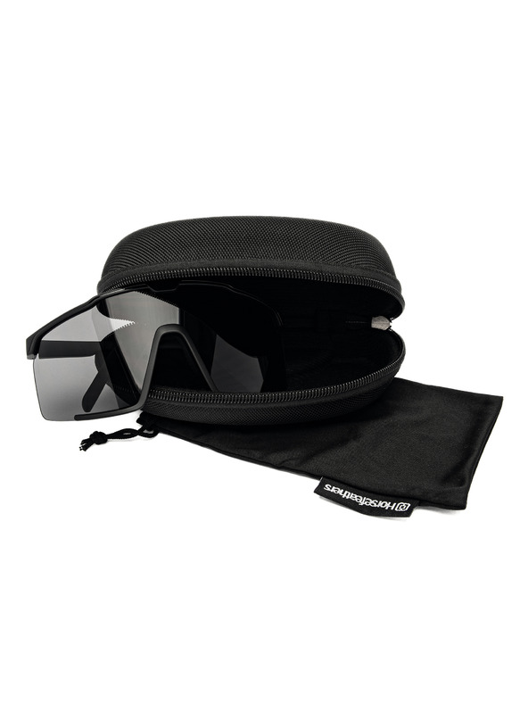 Horsefeathers Cyklistické brýle Proton - matt black/smoke