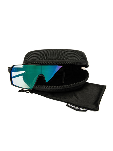 Horsefeathers Fotochromatické brýle Neutron - matt black/mirror green