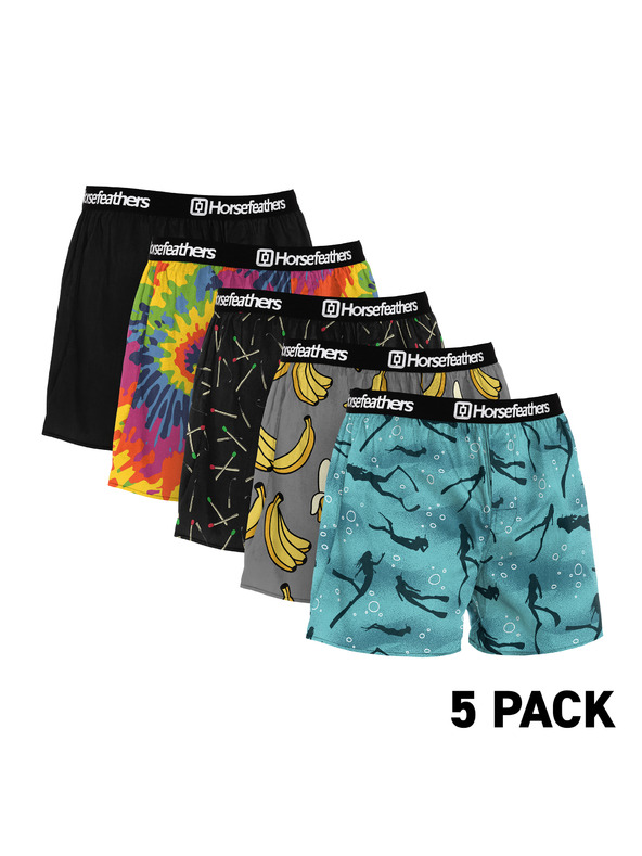 Horsefeathers Boxerky Frazier 5Pack - bundle 1