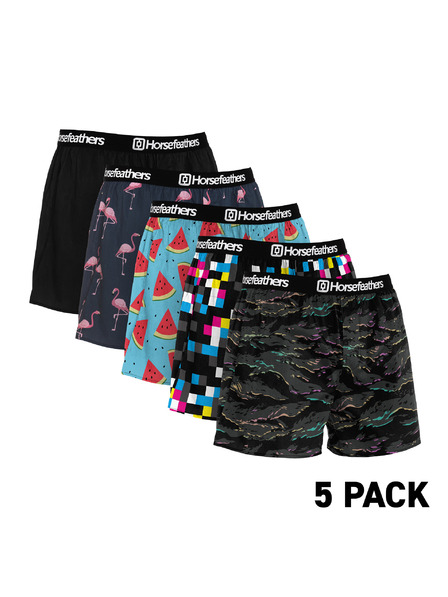 Horsefeathers Boxerky Frazier 5Pack - bundle 2