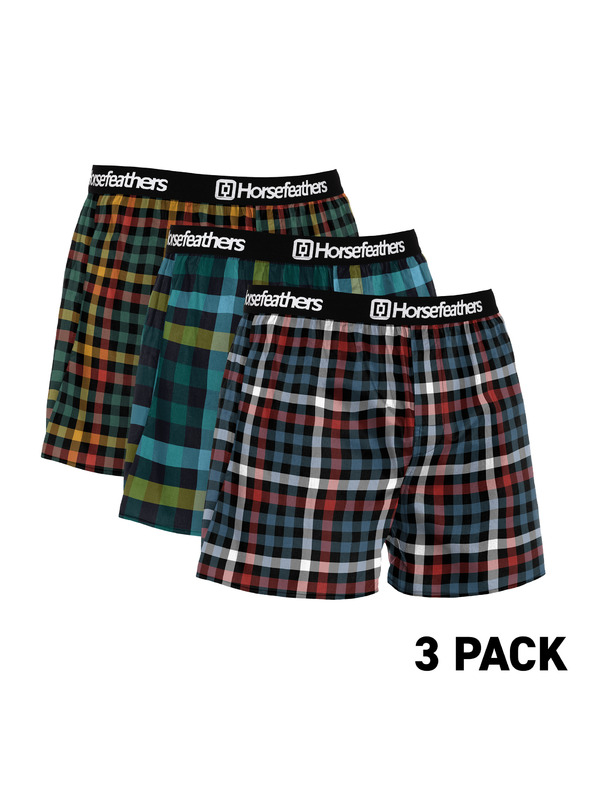 Horsefeathers Boxerky Clay 3Pack - bundle 3