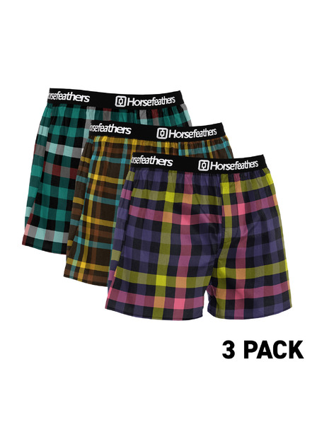 Horsefeathers Boxerky Clay 3Pack - bundle 4