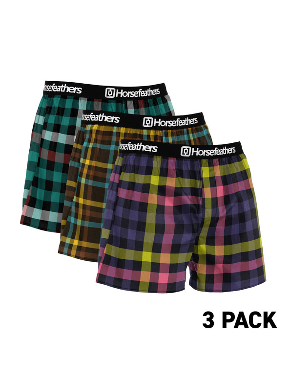 Horsefeathers Boxerky Clay 3Pack - bundle 4