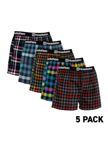 Horsefeathers Boxerky Clay 5Pack - bundle 3