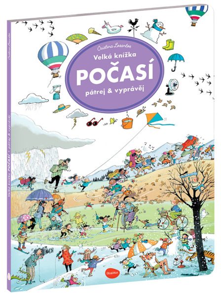 ELLA & MAX Velká knížka POČASÍ – Pátrej & vyprávěj