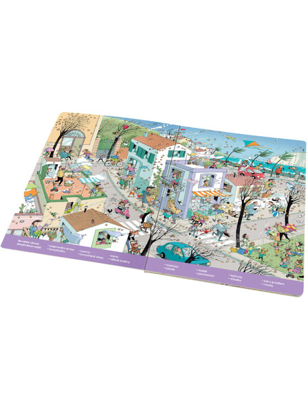 ELLA & MAX Velká knížka POČASÍ – Pátrej & vyprávěj