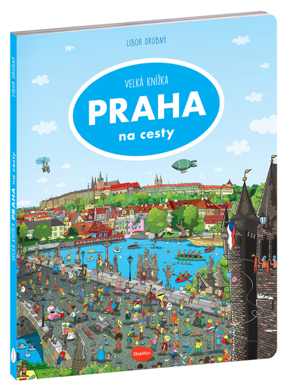 ELLA & MAX Na cesty – Velká knížka PRAHA