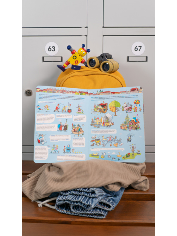 ELLA & MAX Na cesty – Velká knížka PRAHA