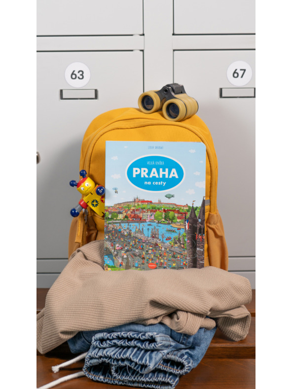 ELLA & MAX Na cesty – Velká knížka PRAHA