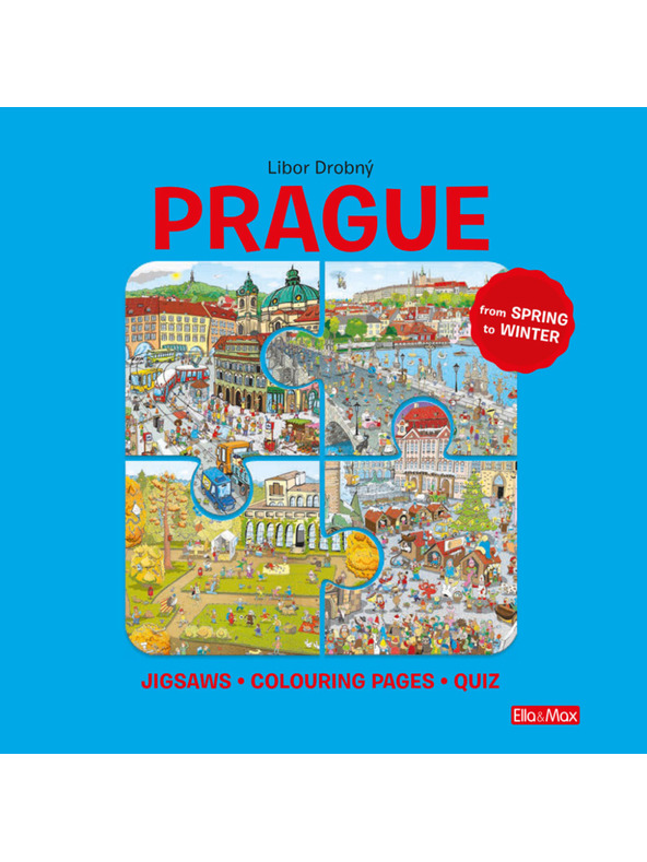 ELLA & MAX PRAGUE – Puzzles, Colouring, Quizzes