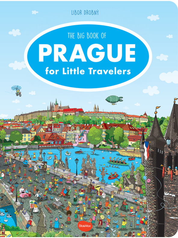 ELLA & MAX Little Travellers  – The Big Book PRAGUE