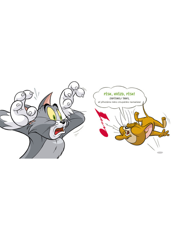 ELLA & MAX TOM & JERRY: V téhle knížce mě honí KOČKA