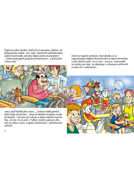ELLA & MAX VELKÉ CIRKUSOVÉ DOBRODRUŽSTVÍ – Tom a Jerry v obrázkovém příběhu