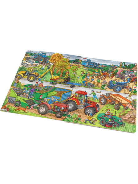 ELLA & MAX Velká knížka TRAKTORY pro malé vypravěče