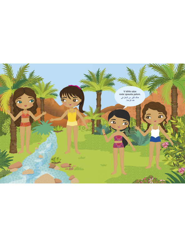 ELLA & MAX Šaty pro LOUNU – Kniha samolepek