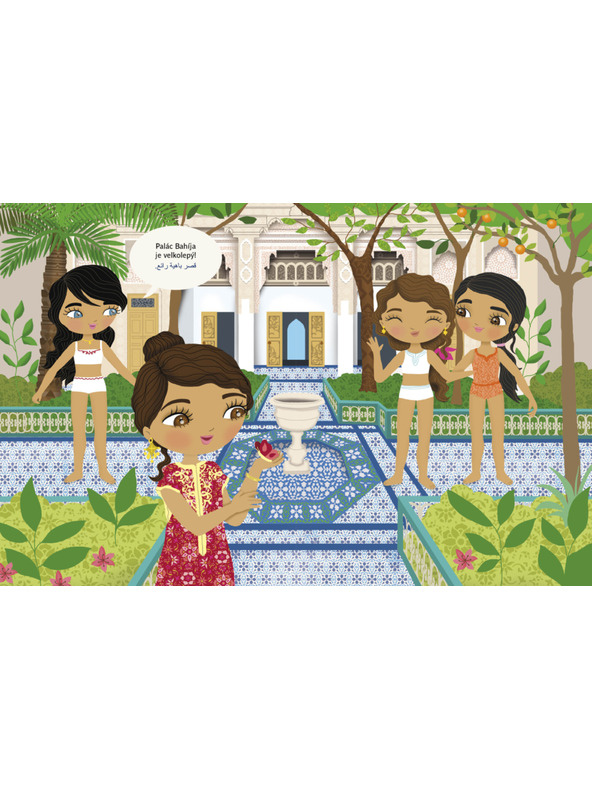 ELLA & MAX Šaty pro LOUNU – Kniha samolepek