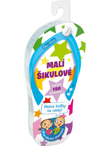 ELLA & MAX MALÍ ŠIKULOVÉ, 5-6 let – Kvízy na cesty