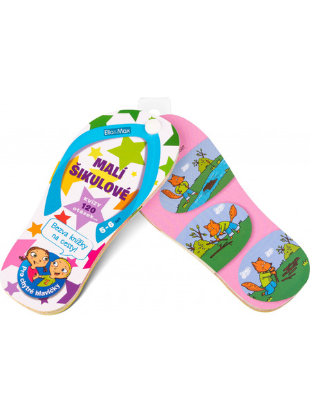 ELLA & MAX MALÍ ŠIKULOVÉ, 5-6 let – Kvízy na cesty