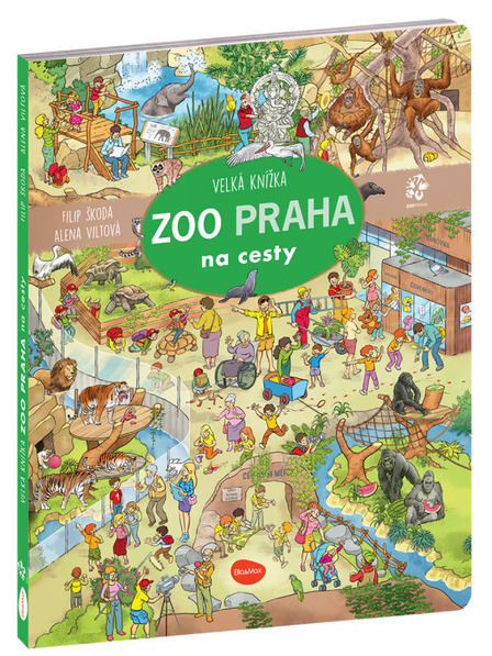 ELLA & MAX Na cesty – Velká knížka ZOO PRAHA