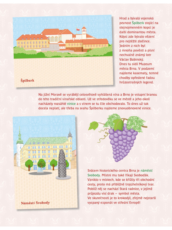 ELLA & MAX NATÁLKA & BRNO ─ Město plné samolepek