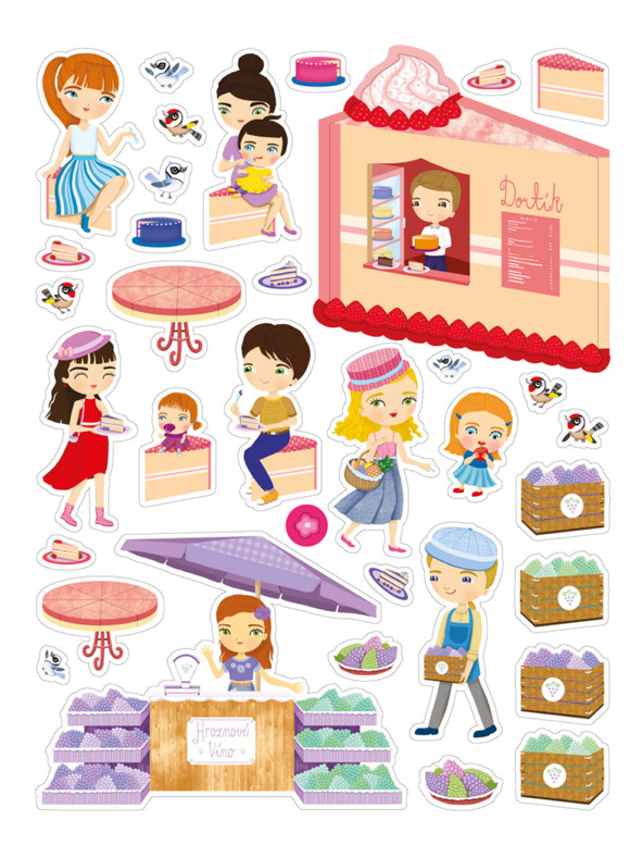 ELLA & MAX NATÁLKA & BRNO ─ Město plné samolepek