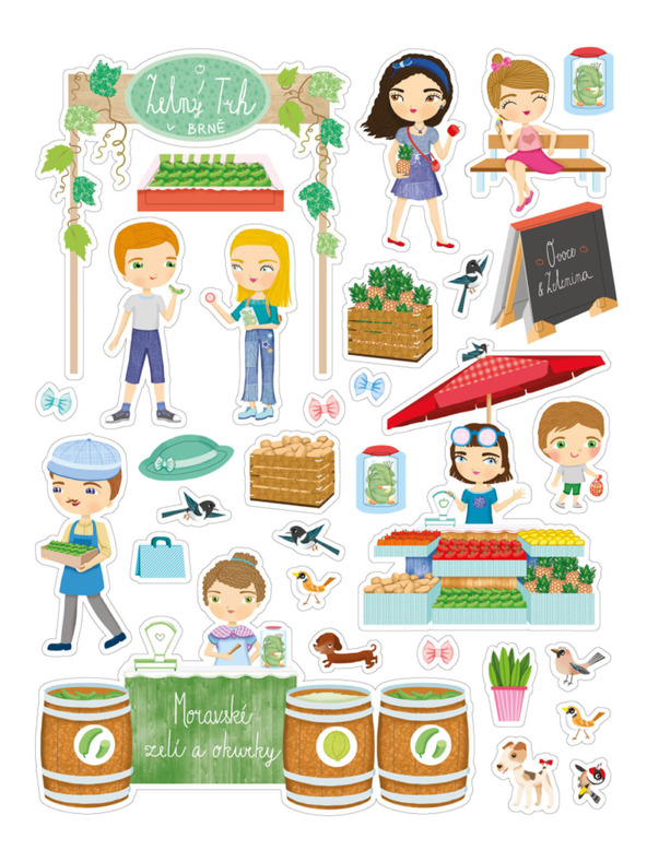 ELLA & MAX NATÁLKA & BRNO ─ Město plné samolepek