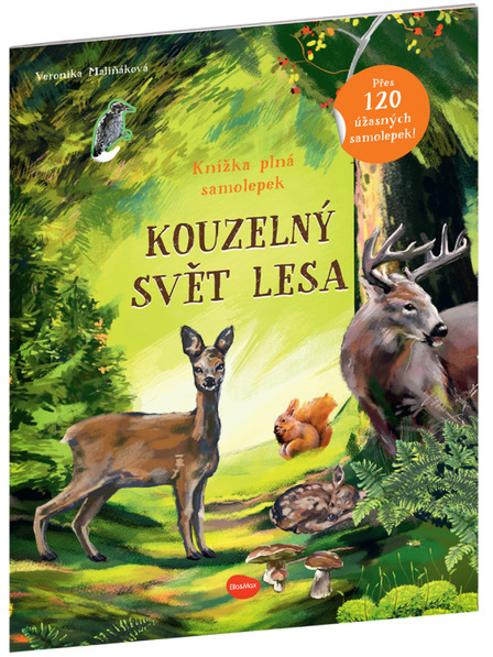 ELLA & MAX KOUZELNÝ SVĚT LESA – Kniha samolepek