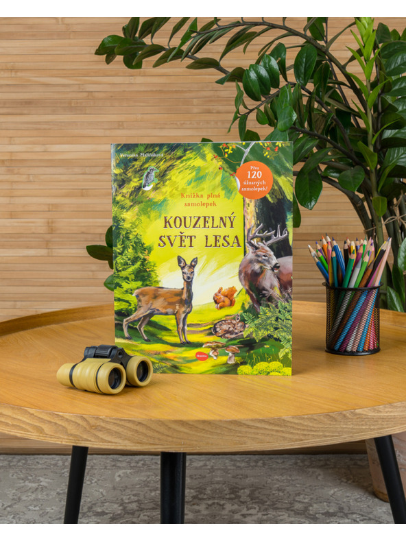 ELLA & MAX KOUZELNÝ SVĚT LESA – Kniha samolepek