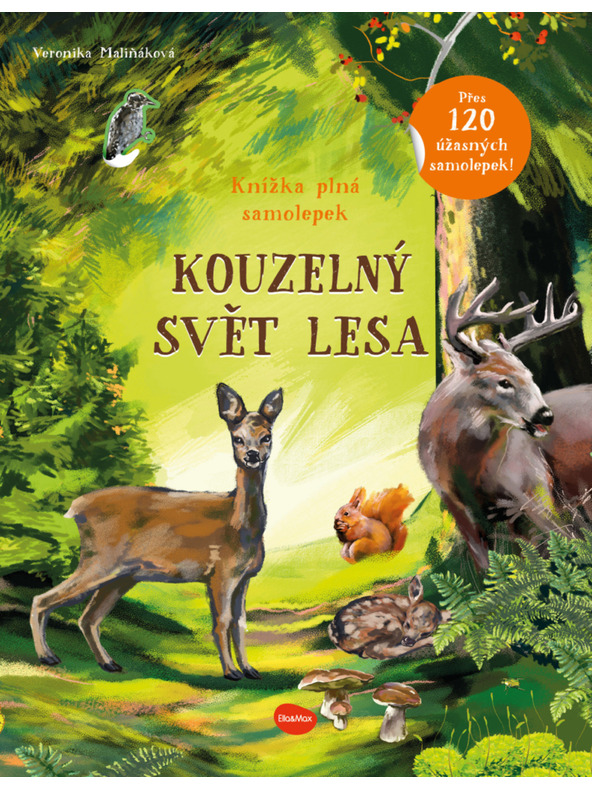 ELLA & MAX KOUZELNÝ SVĚT LESA – Kniha samolepek