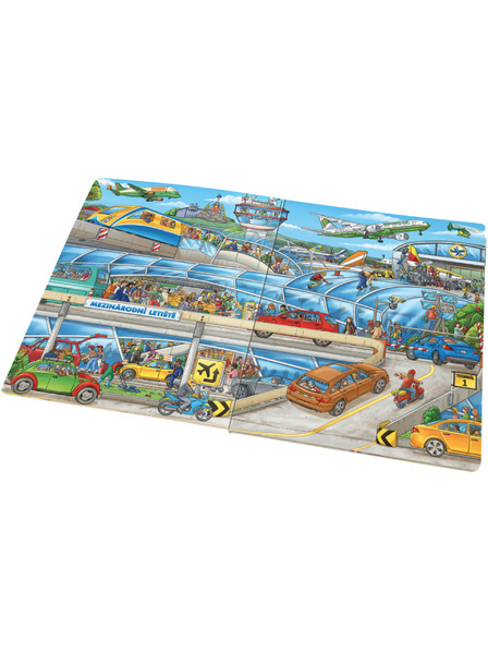 ELLA & MAX Velká knížka LETIŠTĚ pro malé vypravěče