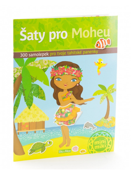 ELLA & MAX Šaty pro Moheu - kniha samolepek