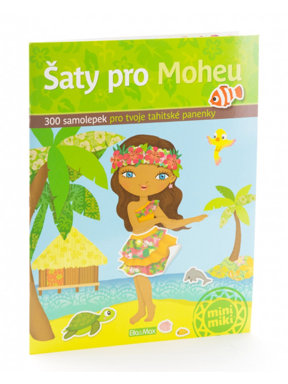 ELLA & MAX Šaty pro Moheu - kniha samolepek