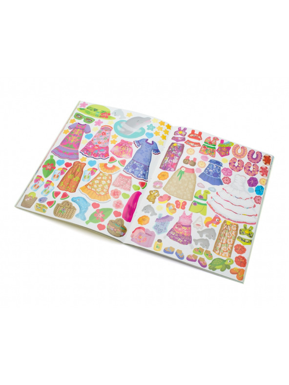 ELLA & MAX Šaty pro Moheu - kniha samolepek