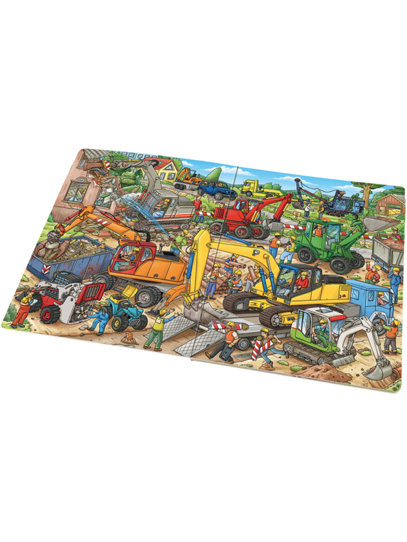 ELLA & MAX Velká knížka BAGRY pro malé vypravěče