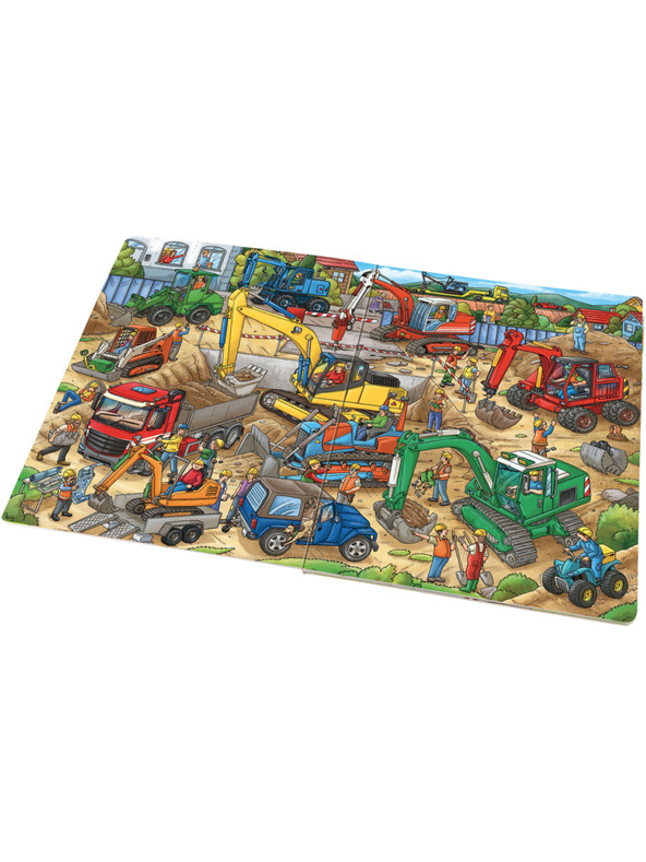 ELLA & MAX Velká knížka BAGRY pro malé vypravěče